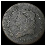 1813 Classic Head Large Cent NICELY CIRCULATED