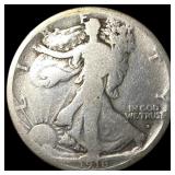 1916-S Walking Liberty Half Dollar NICELY  CIRCUL