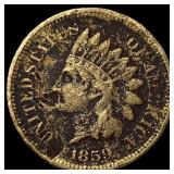 1859 Indian Head Cent CLOSELY UNCIRCULATED CLOSEL