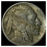1919-D Buffalo Nickel NEARLY UNCIRCULATED