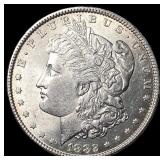 1882 Morgan Silver Dollar CHOICE BU CHOICE BU