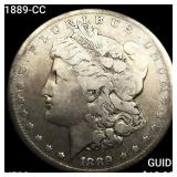 1889-CC Morgan Silver Dollar LIGHTLY CIRCULATED