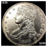 1838 Capped Bust Half Dollar UNCIRCULATED