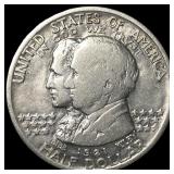1921 Silver Alabama Half Dollar NEARLY  UNCIRCULA