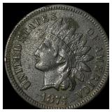 1875 Indian Head Cent CLOSELY UNCIRCULATED