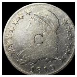 1810 Capped Bust Half Dollar NICELY  CIRCULATED