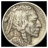 1915-D Buffalo Nickel LIGHTLY CIRCULATED