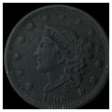 1838 Coronet Head Large Cent CHOICE AU