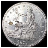 1875-S Silver Trade Dollar HIGH GRADE
