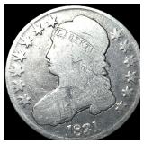 1831 Capped Bust Half Dollar NICELY CIRCULATED N