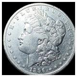 1896-S Silver Morgan Dollar LIGHTLY CIRCULATED L