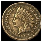 1862 Indian Head Cent CLOSELY UNCIRCULATED CLOSEL