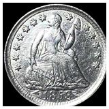 1853 Seated Liberty Half Dime NICELY CIRCULATED