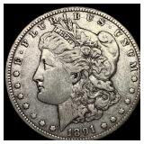 1891-O Silver Morgan Dollar LIGHTLY CIRCULATED L