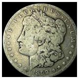 1899-O Micro O Morgan Silver Dollar ABOUT UNCIRC