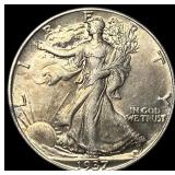 1937 Silver Walking Liberty Half Dollar CHOICE A