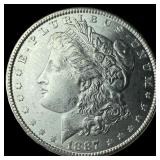 1887 Silver Morgan Dollar CHOICE BU