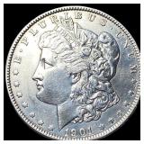 1901 Morgan Silver Dollar CHOICE AU