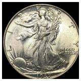 1937 Walking Liberty Half Dollar UNCIRCULATED UNC