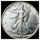 1934-S Walking Liberty Half Dollar NEARLY UNCIRCU