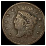 1835 Coronet Head Large Cent NICELY CIRCULATED