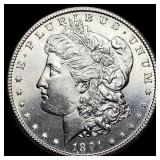 1891-S Silver Morgan Dollar UNCIRCULATED UNCIRCUL