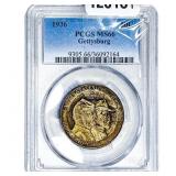1936 Gettysburg Half Dollar PCGS MS66