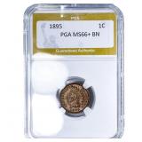 1895 Indian Head Cent PGA MS66+ BN