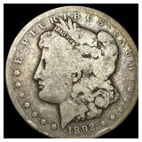 1892-CC Silver Morgan Dollar NICELY CIRCULATED N