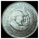1954-S Silver Washington-Carver Half Dollar UNCI