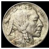 1919-S Buffalo Nickel CLOSELY UNCIRCULATED CLOSEL