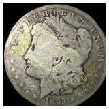 1893-CC Silver Morgan Dollar NICELY CIRCULATED N