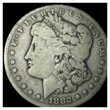 1882-CC Silver Morgan Dollar LIGHTLY CIRCULATED
