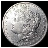 1889-S Silver Morgan Dollar ABOUT  UNCIRCULATED
