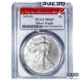 2013[S] Silver Eagle PCGS MS69