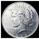1842 Silver Seated Liberty Dollar NICELY CIRCULAT