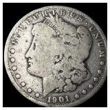 1901 Morgan Silver Dollar NICELY CIRCULATED NICEL