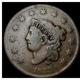 1833 Coronet Head Large Cent LIGHTLY CIRCULATED