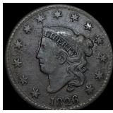 1826 Coronet Head Large Cent LIGHTLY CIRCULATED