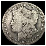 1894-O Silver Morgan Dollar NICELY CIRCULATED NIC