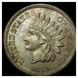 1859 Indian Head Cent CHOICE AU