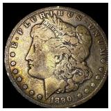 1890-CC Silver Morgan Dollar NEARLY UNCIRCULATED