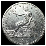 1875-S Silver Trade Dollar UNCIRCULATED UNCIRCULA