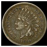 1860 Indian Head Cent NEARLY UNCIRCULATED NEARLY