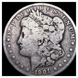1901 Morgan Silver Dollar LIGHTLY CIRCULATED