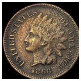1866 Indian Head Cent HIGH GRADE