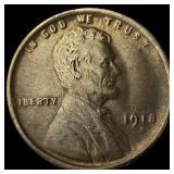 1916-D Lincoln Wheat Cent CHOICE AU