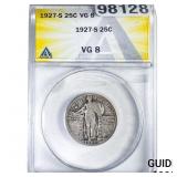 1927-S Standing Liberty Quarter ANACS VG8