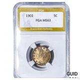 1903 Liberty Victory Nickel PGA MS63