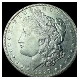 1887 Morgan Silver Dollar CHOICE AU CHOICE AU